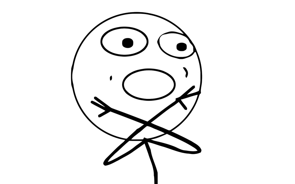 Challenge Denied Rage comic reaction